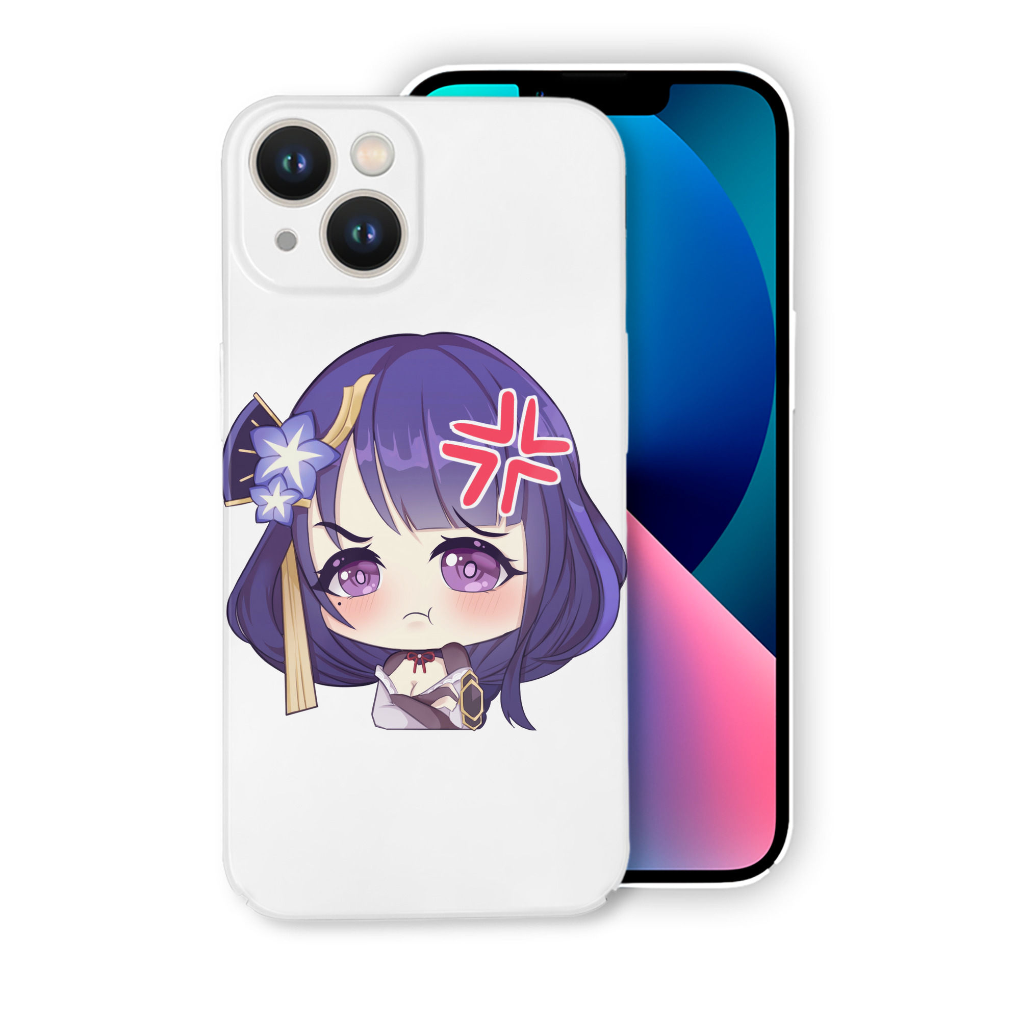 げんし神 雷電将軍 らいでんしょうぐん genshin Raiden Shogun 【iPhone 14シリーズ対応】ハードケース